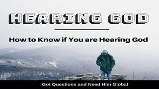 Hearing God 1 Corinthians 14:33 King James Version with Apocrypha, American Edition