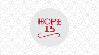 La esperanza es San Lucas 1:45 Reina Valera Contemporánea
