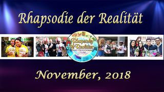Rhapsodie der Realität (November, 2018) Jakobus 5:13 Die Bibel (Schlachter 2000)