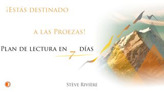 ¡ESTAS DESTINADO A LAS PROEZAS! Salmo 139:14 Nueva Versión Internacional - Español