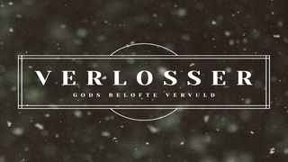 Verlosser - Gods Belofte Vervuld Jesaja 14:14 Statenvertaling (Importantia edition)