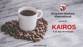 Kairos - God’s Appointed Time to Act 1 Samuel 13:9-12 New International Version