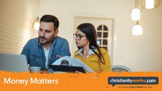 Money Matters: A Daily Devotional  Matthew 26:38 Good News Bible (British Version) 2017
