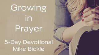 Growing In Prayer Devotional Proverbs 3:9-10 New Living Translation