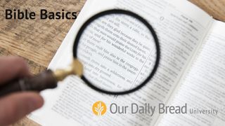 Our Daily Bread - Dasar-Dasar Alkitab Yohanes 1:3-4 Alkitab Terjemahan Baru