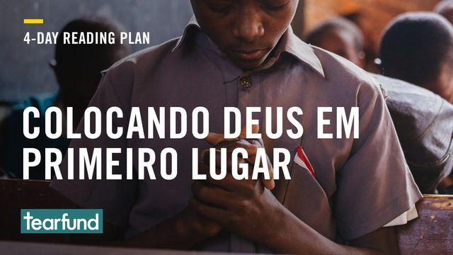 Colocando Deus Em Primeiro Lugar