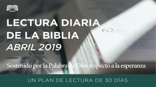 Lectura Diaria de la Biblia – Sostenido por la Palabra de Dios respecto a la esperanza 1 Pedro 2:19-25 Nueva Versión Internacional - Español