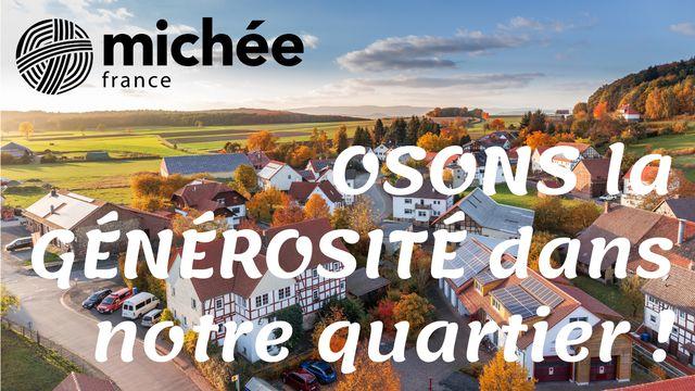 Osons la générosité dans notre quartier !