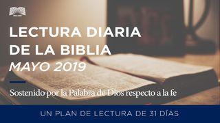 Lectura Diaria De La Biblia — Sostenido Por La Palabra De Dios Respecto A La Fe Hechos 1:2-4 Traducción en Lenguaje Actual