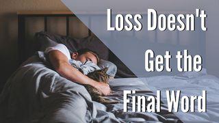 Loss Doesn't Get The Final Word Romans 8:24-25 English Standard Version 2016