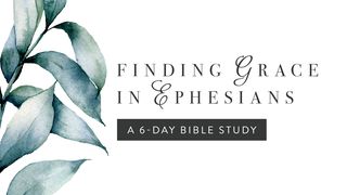 Finding Grace In Ephesians: A 6-Day Bible Study Acts 20:29-31 The Message