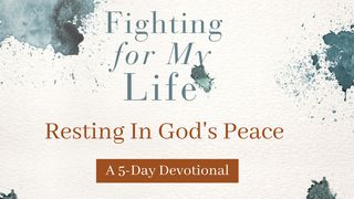 Resting In God's Peace Psalms 111:10 New Living Translation
