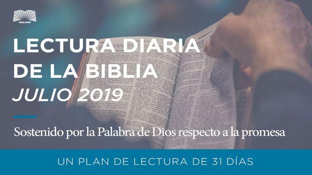 Lectura Diaria De La Biblia – Sostenido Por La Palabra De Dios Respecto A La Promesa