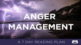Anger Management Psalm 37:8 King James Version