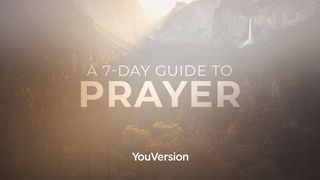 Una Guida di 7 Giorni Per La Preghiera Prima lettera ai Tessalonicesi 5:17-18 Nuova Riveduta 1994
