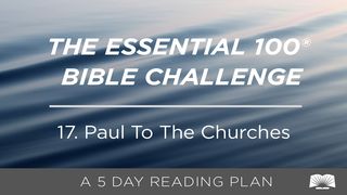 The Essential 100® Bible Challenge–17–Paul To The Churches Romans 8:22-25 The Message