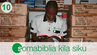 Soma Biblia Kila Siku 10 Rum 6:23 Maandiko Matakatifu ya Mungu Yaitwayo Biblia
