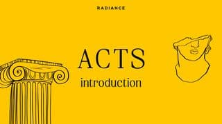 ACTS ~ Introduction Acts 1:1-26 English Standard Version 2016