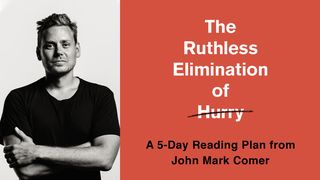 The Ruthless Elimination Of Hurry Matthew 9:20-22 The Message