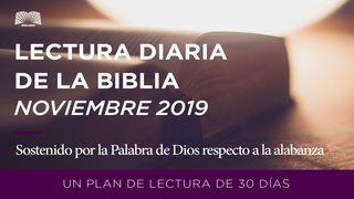 Lectura Diaria De La Biblia–Sostenido Por La Palabra De Alabanza De Dios Génesis 1:9-10 Biblia Reina Valera 1960