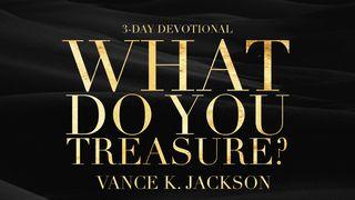  What Do You Treasure? Matthew 6:19-21 New King James Version