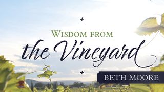 Wisdom from the Vineyard by Beth Moore Isaiah 5:3 King James Version with Apocrypha, American Edition