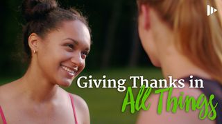Giving Thanks In All Things: Video Devotions From Time Of Grace Hebrews 8:12-13 English Standard Version 2016