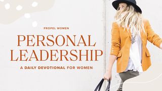 Personal Leadership with Christine Caine and Propel Women Genesis 2:1 New King James Version