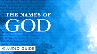 The Names Of God Exodus 6:2-3 New International Version