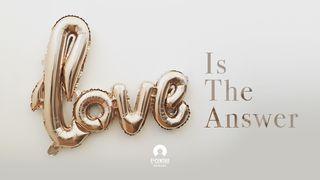 Love is the Answer  Pierwszy List Jana 4:8 Nowa Biblia Gdańska