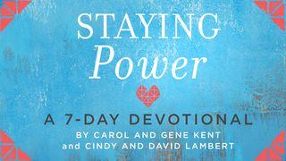 Staying Power Psalm 118:6 King James Version