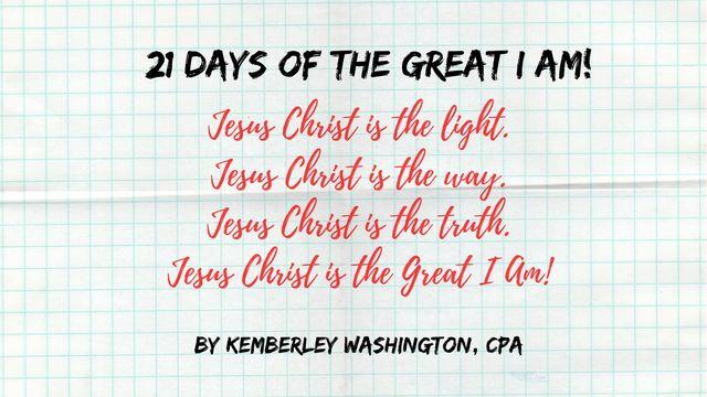 21 Days of the Great I Am!