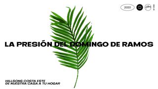 La Presión del Domingo de Ramos Mateo 6:11 Nueva Versión Internacional - Español