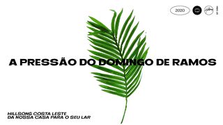 A Pressão do Domingo de Ramos Lucas 22:47 Nova Versão Internacional - Português