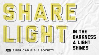 Share Light: In the Darkness a Light Shines Ezekiel 34:15 New Century Version