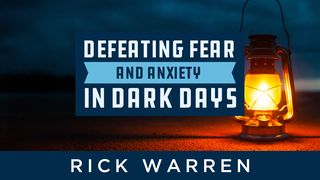 Defeating Fear And Anxiety In Dark Days Isaiah 43:2 King James Version