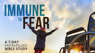 Immune to Fear  Week 2 Romans 11:29 Young's Literal Translation 1898