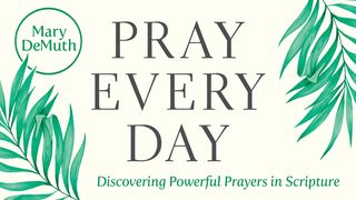 Pray Every Day Psalms 51:17 New Living Translation