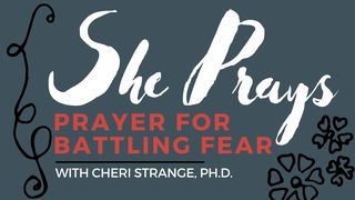 She Prays: Prayer for Battling Fear Psalm 27:1 Amplified Bible, Classic Edition