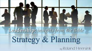 Biblical Business Leadership: STRATEGY Luke 14:31 New International Version