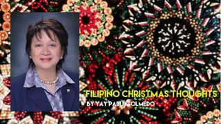 Filipino Christmas Thoughts Luke 1:45 Tree of Life Version