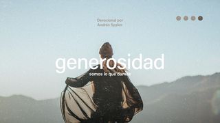 Generosidad Mateo 5:9 Nueva Versión Internacional - Español