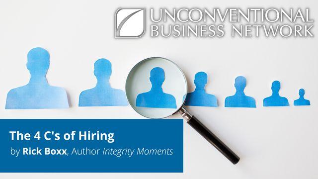 The 4 C's of Hiring 