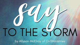 Say to the Storm Psalms 91:10-11 New King James Version