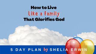 How To Live Like a Family That Glorifies God Matthew 18:16 New Living Translation