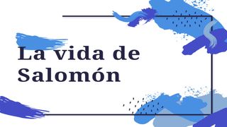 La vida de Salomón Eclesiastés 9:12 Nueva Versión Internacional - Español