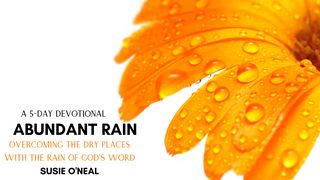 Abundant Rain 2 Kings 4:1 New International Version