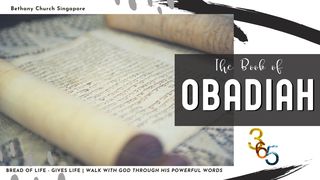 Book of Obadiah Obadiah 1:19-21 The Message