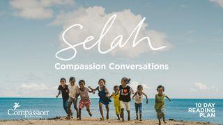 New Year Devotional: Selah Compassion Conversations Jesaja 25:7 Bibel 2000