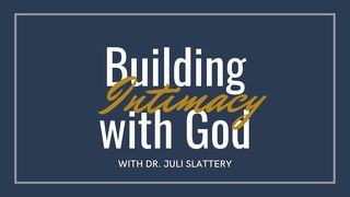 Building Intimacy With God Matthew 10:38-39 The Message